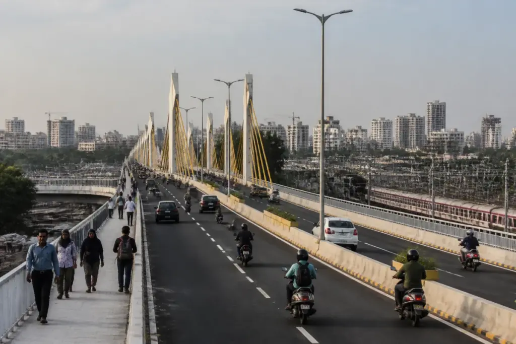 Mumbai bridges connecting Sion, Vidyavihar and Goregaon traffic routes