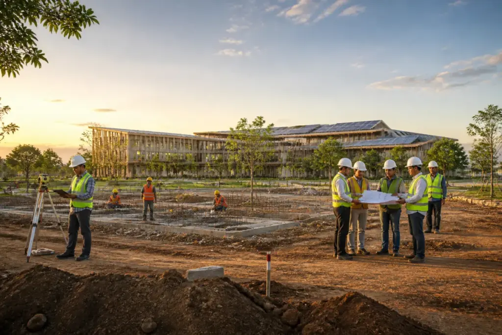 NIUM net-zero campus site planned at Bharat Future City in Hyderabad