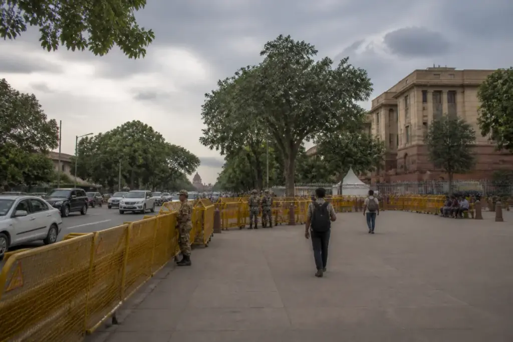 Jantar Mantar protest site in New Delhi under public-order restrictions