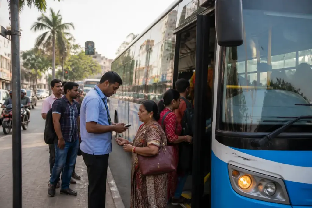 Ama Bus fare collection operations planned for city buses in Odisha