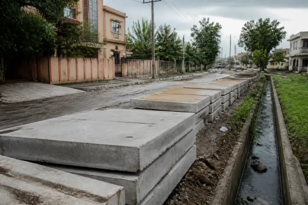 Nagpur precast road construction planned with concrete blocks in Mhalgi Nagar