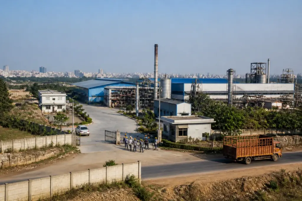 Factory licence renewal notice affecting industrial units in the Chennai region