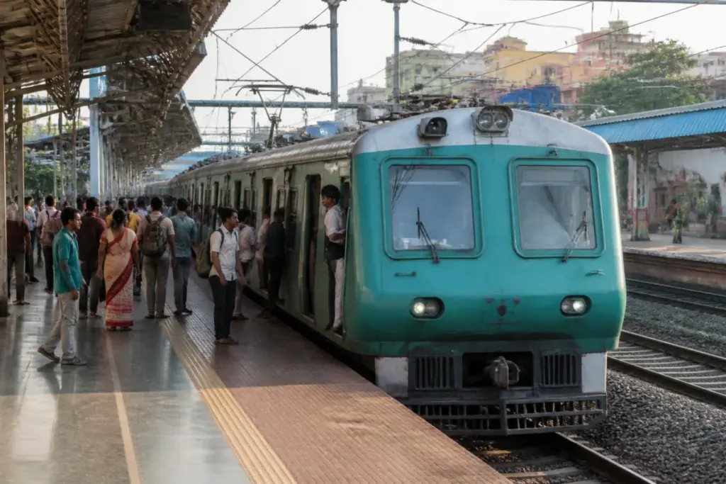Chennai AC suburban trains operating on the city's suburban railway network