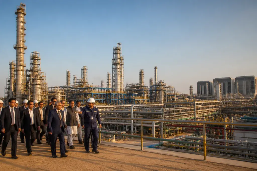 Reliance Jamnagar refinery complex visited by US Secretary of State Marco Rubio