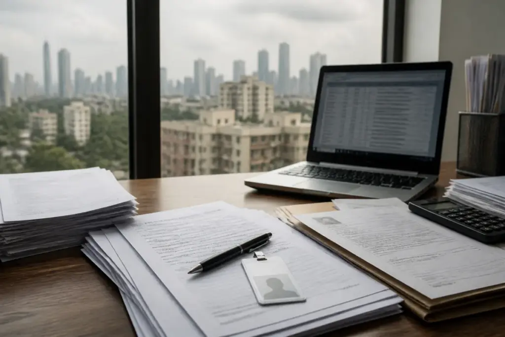 KYC document misuse linked to a Mumbai tax dispute and reassessment notice