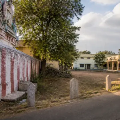Temple property case involving disputed land and a government office in Tamil Nadu