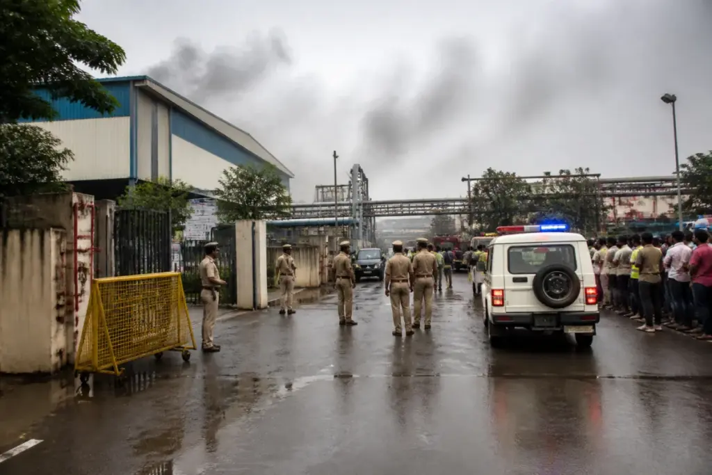 Pune MIDC plant and industrial safety response after a fatal carbon dioxide leak