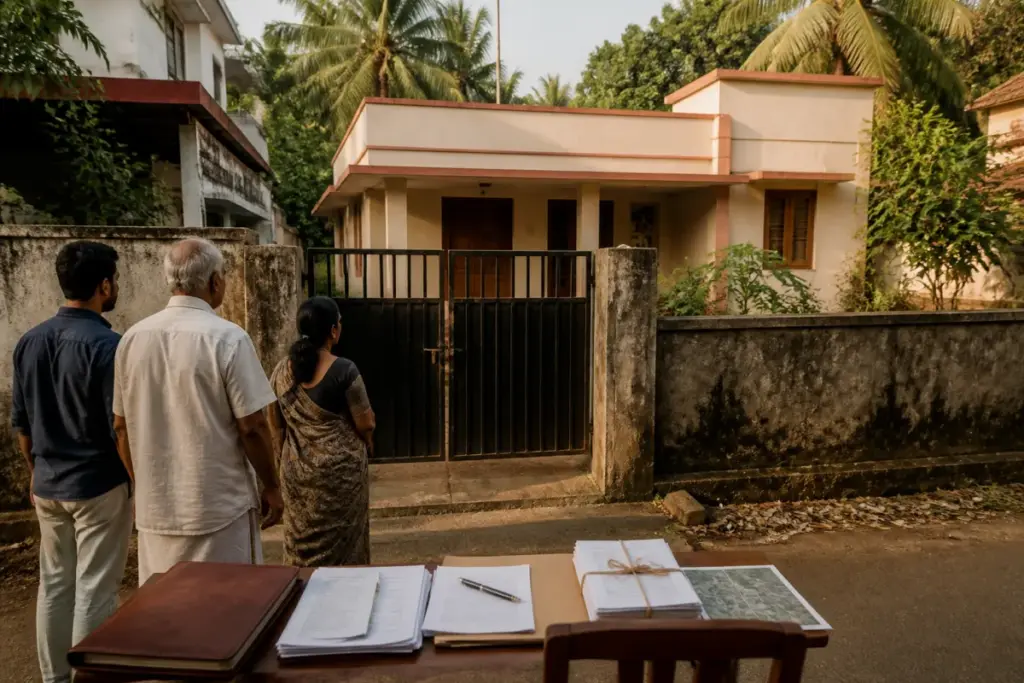 Kerala property ruling involving a jointly registered home in Malappuram