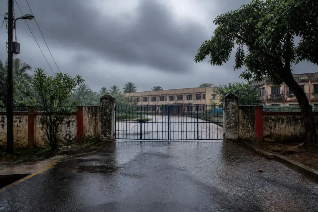 Tamil Nadu school holiday announced amid heavy rain and an orange weather alert in southern districts