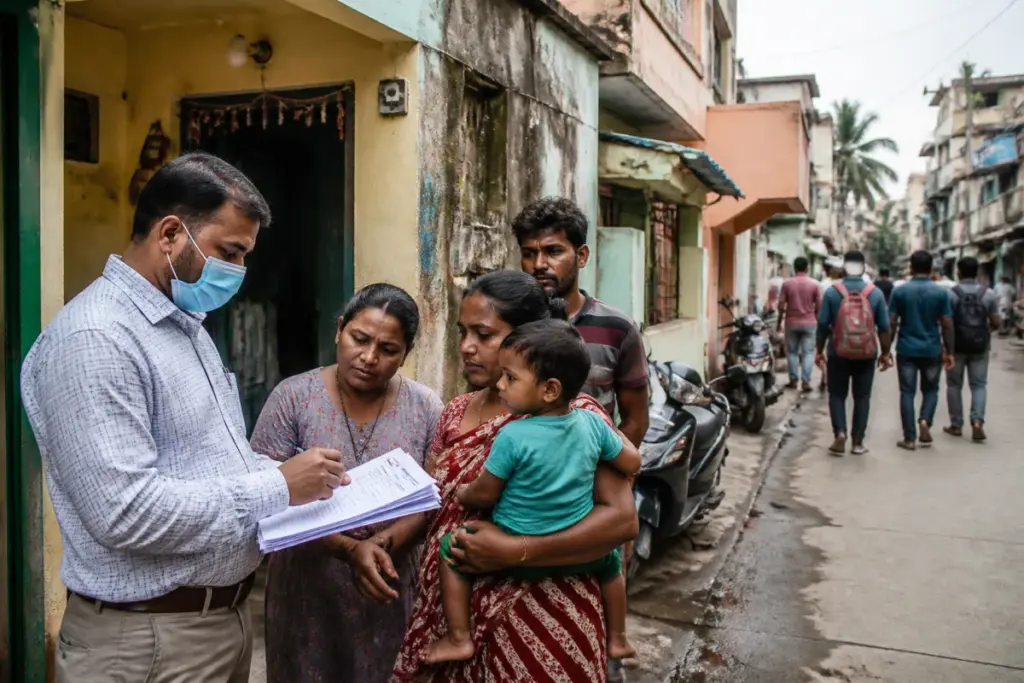 Bengaluru voter deletions shown during an electoral roll enumeration drive in RT Nagar