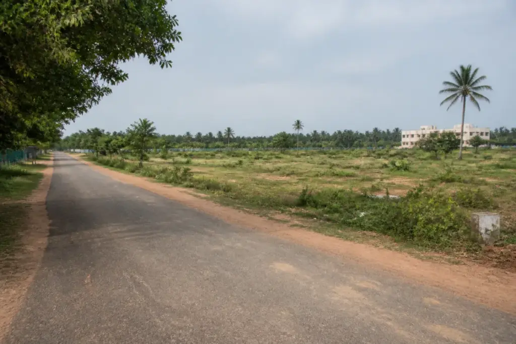 Proposed TNIUS campus tender area near Mamallapuram in Tamil Nadu