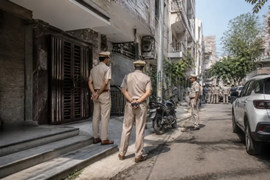 Delhi Police action in a case involving alleged racial abuse of a Tripura youth