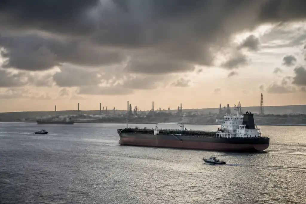 Oil prices rise as tankers move through a tense Gulf shipping corridor.