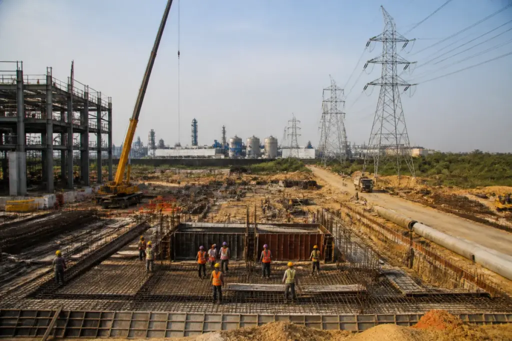 India’s private capex pipeline shown through industrial construction and power transmission infrastructure