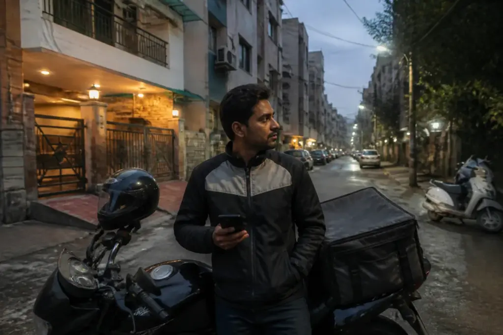Delhi delivery executive case linked to an alleged assault in East Vinod Nagar