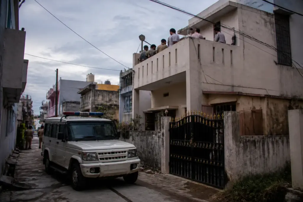 Chennai college student death after a terrace fall in a residential neighbourhood