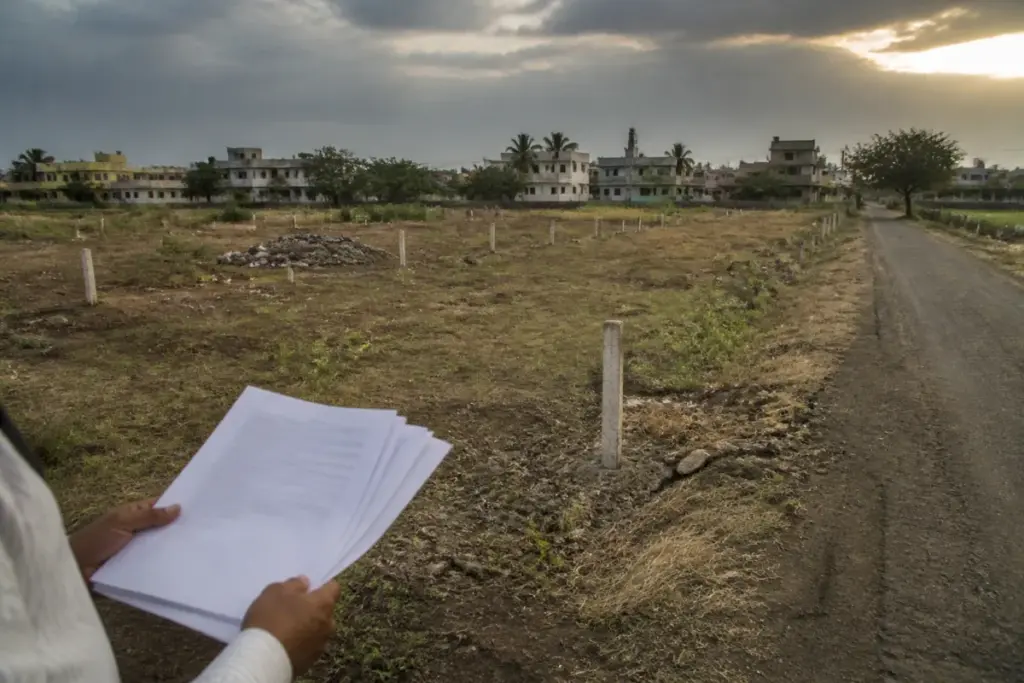 Baramati plot complaint involving a disputed roadside land transaction in Pune district