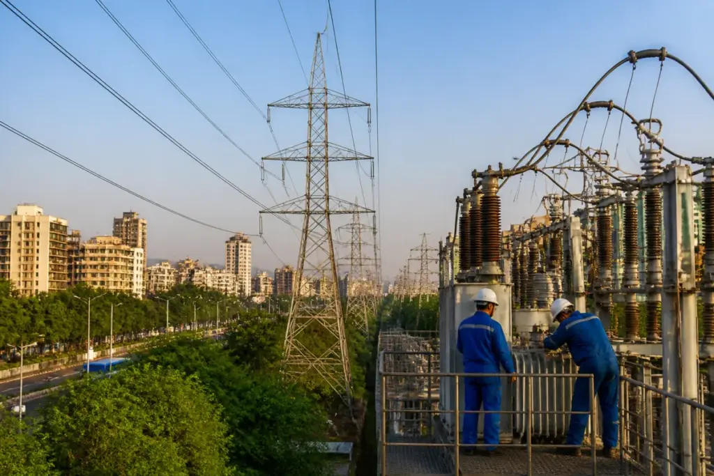Adani Energy Solutions transmission infrastructure supporting Mumbai’s electricity network